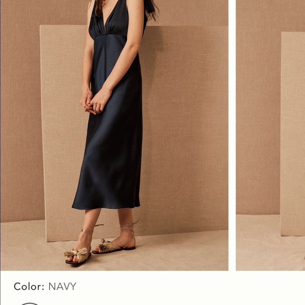 Hudson Satin Charmeuse Dress